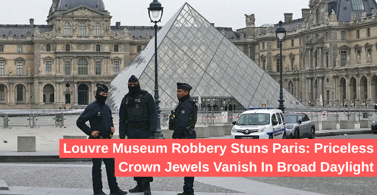 Louvre Museum Robbery Stuns Paris Priceless Crown Jewels Vanish In Broad Daylight