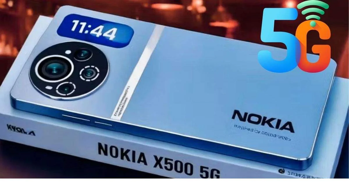 Nokia X500 5G smartphone advertisement