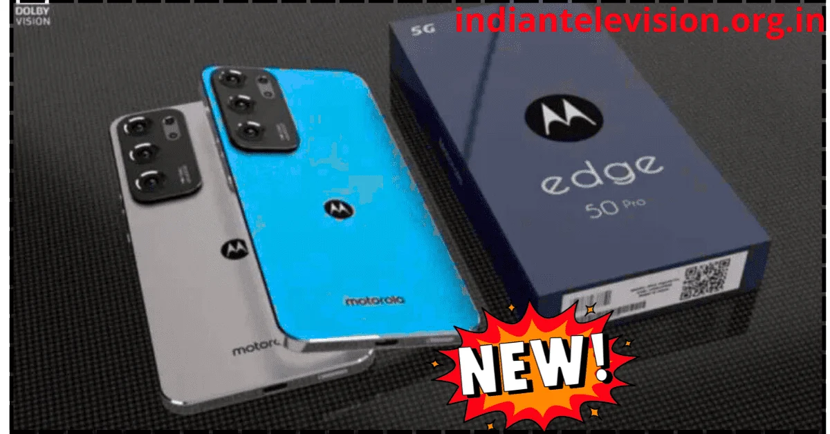 Motorola Edge 50 Pro 5G smartphone with 250MP AI camera, 12GB RAM, 512GB storage, 7800mAh battery, and 7-year software updates – latest Motorola 2025 launch