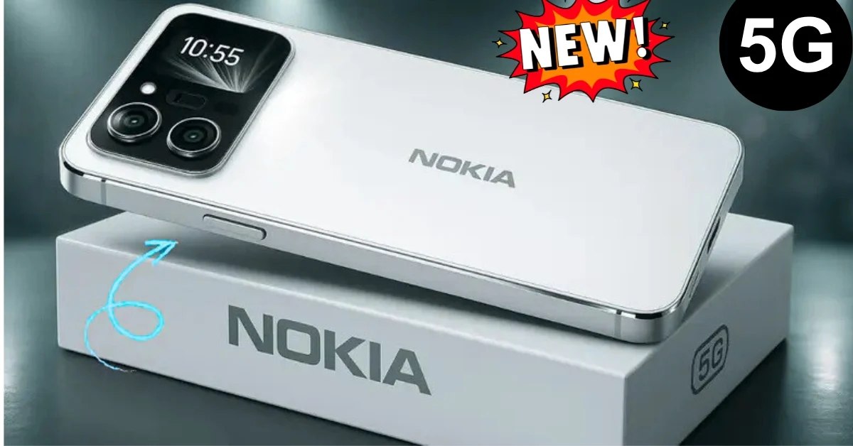 Nokia NX 5G 2026 smartphone with pro camera, 150W fast charging, 12GB RAM, 256GB storage, and premium sleek glass design – India launch