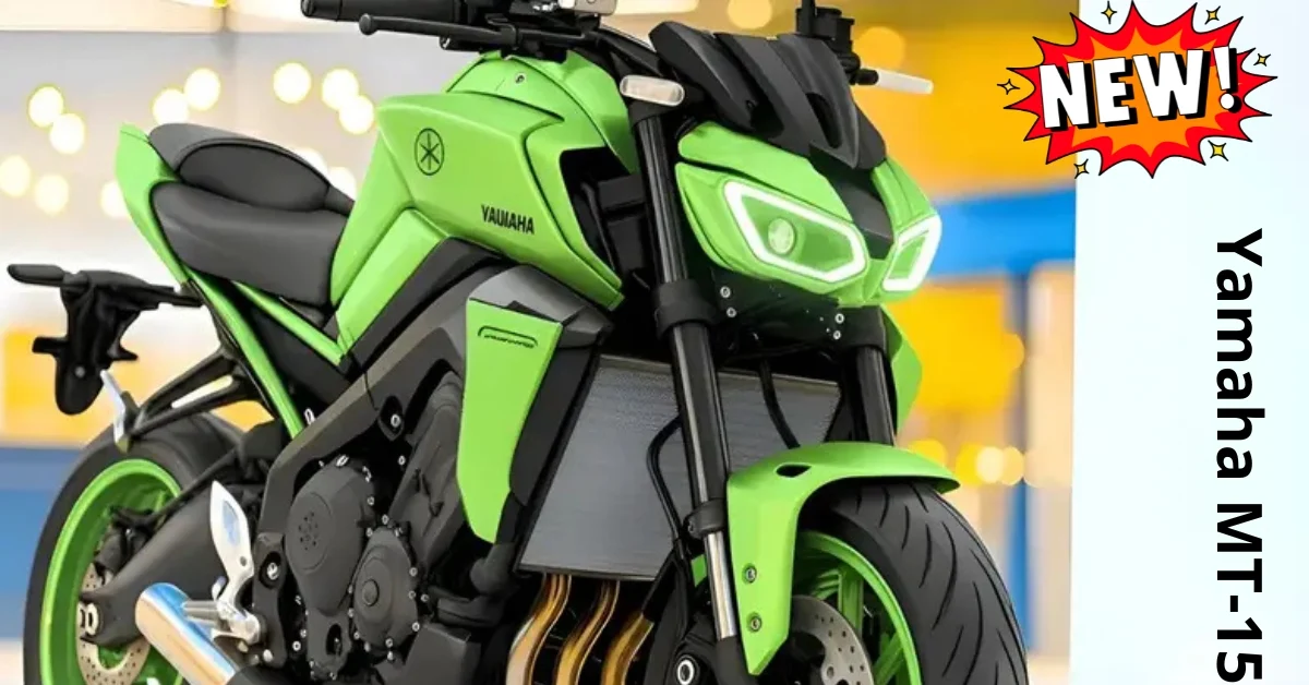 Yamaha MT-15 2026 streetfighter bike in Racing Red with LED headlamp and bold design for 2026 launch in India