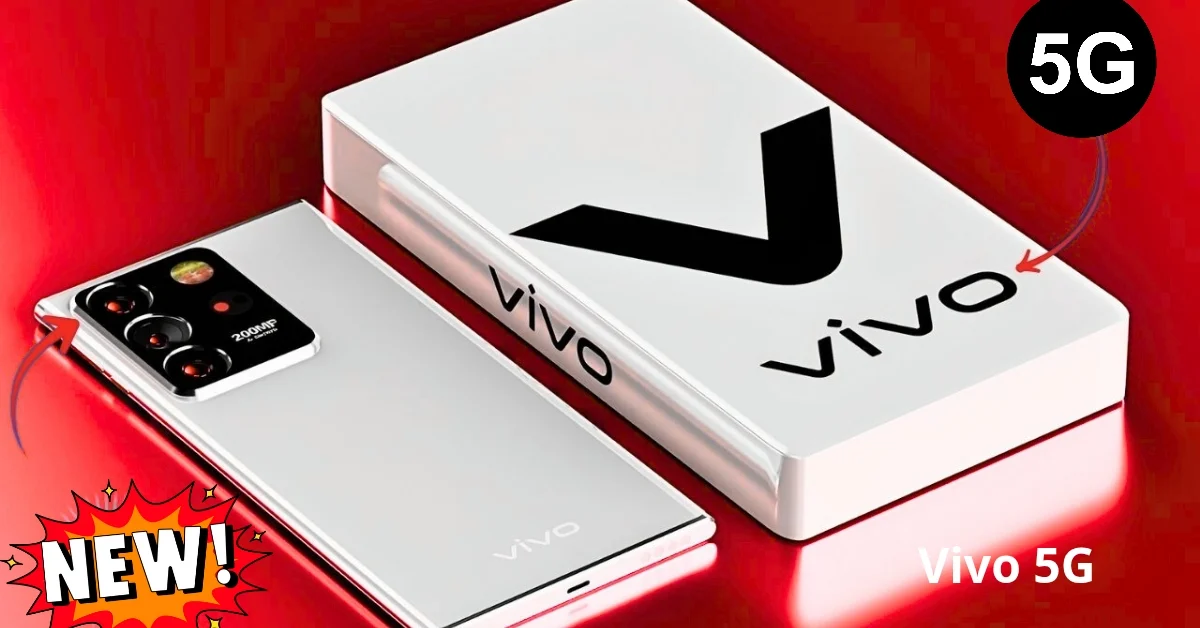 Vivo 5G premium smartphone with 200MP camera, 12GB RAM, 7600mAh battery, flagship features, and affordable low price