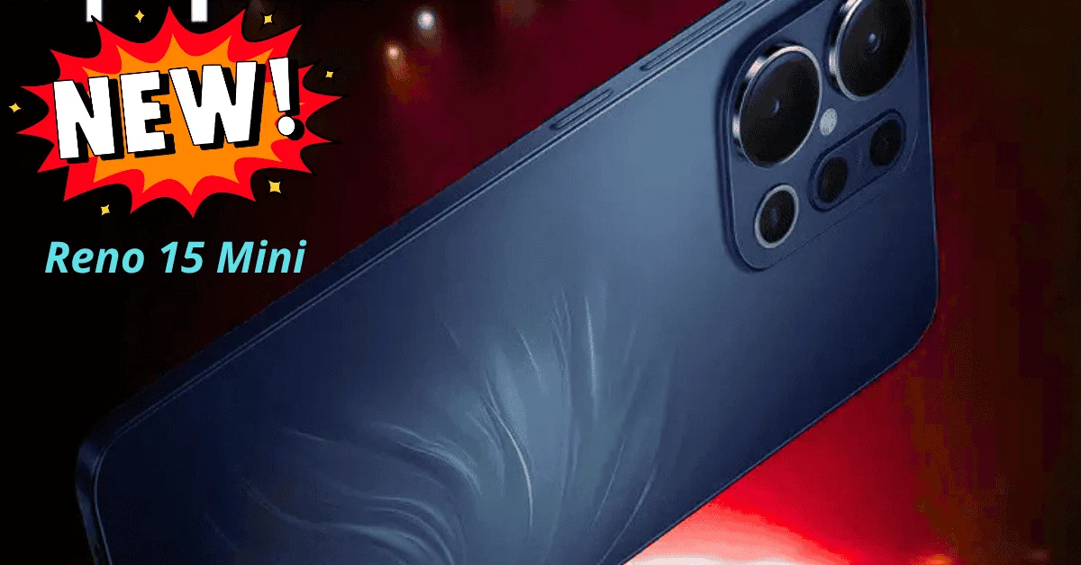 Reno 15 Mini smartphone with 200MP camera, IP69 water-resistant rating, and compact premium design – latest 2025 Reno launch