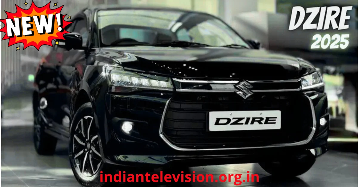 Maruti Suzuki Dzire 2025 launched with new 1.2L Z-Series engine, 38km/l mileage, premium smart cabin, and modern design – latest Maruti sedan launch