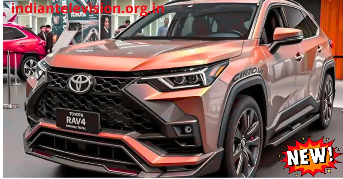 Toyota RAV4 2025 hybrid SUV launched with 36kmpl mileage, premium stylish design, advanced safety features, and family comfort focus – latest Toyota car 2025
