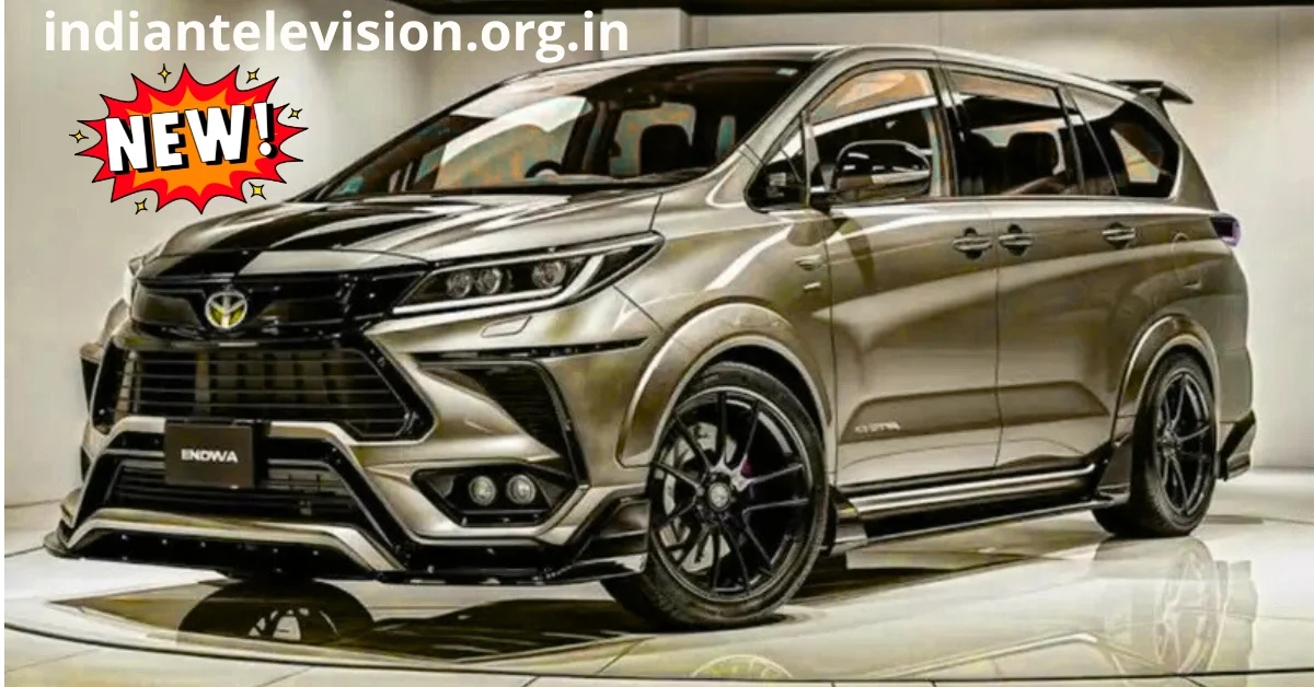 Toyota Innova Crysta premium 7-seater MPV launched with 26KMPL mileage, luxury interiors, advanced features, and affordable price – latest Toyota 2025 SUV launch