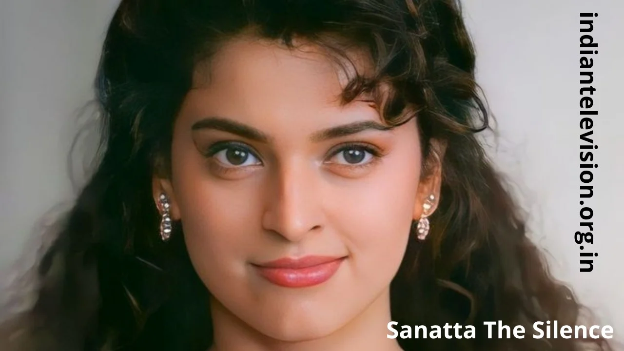 Juhi Chawla intense de-glam look in Sanatta The Silence 2025 first-look poster