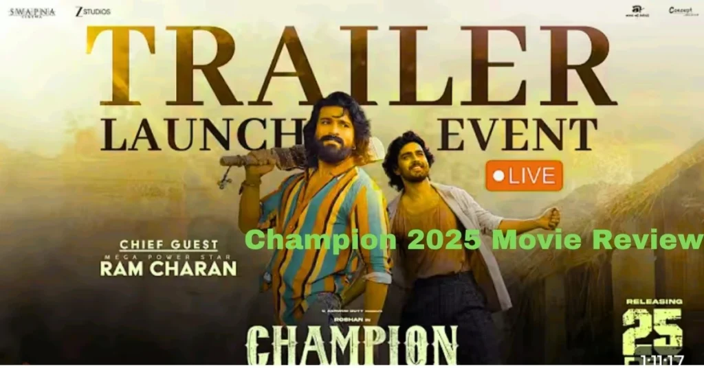 Champion movie public review and box office