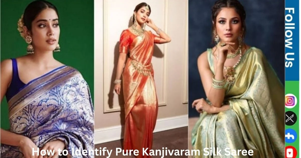 Pure Kanjivaram silk saree bridal 2025